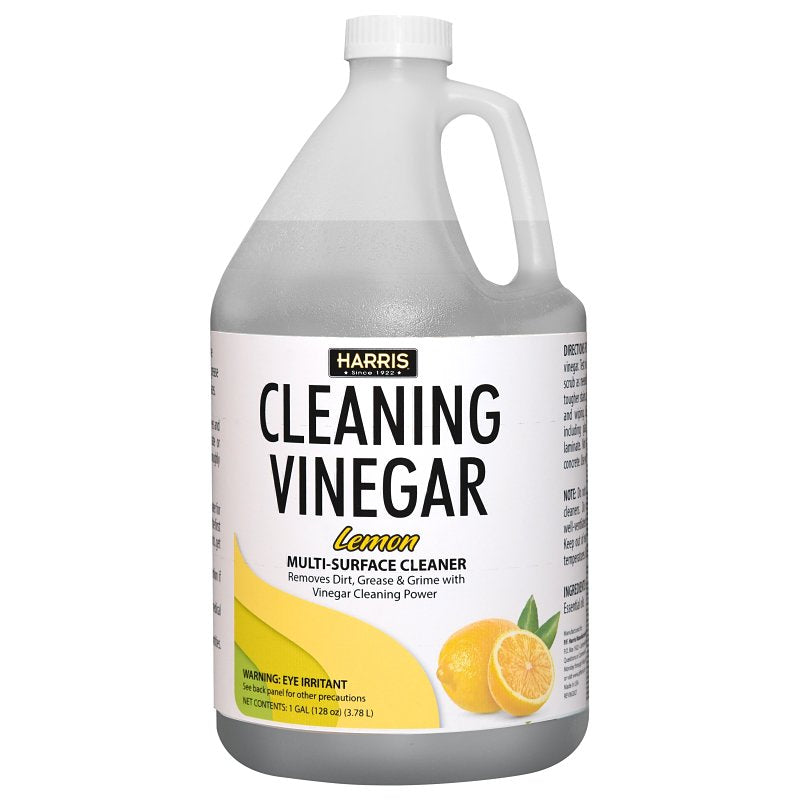 P.F. HARRIS MANUFACTURING Harris LEVINE-128 Cleaning Vinegar, 128 fl-oz, Liquid, Lemon, Clear