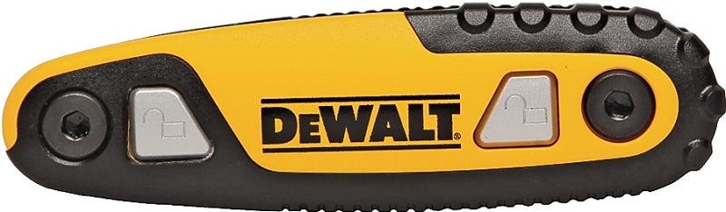 DEWALT DEWALT DWHT70263M Hex Key Set, Includes: 9 mm, 10 mm, 15 mm, 20 mm, 25 mm, 27 mm, 30 mm and 40 mm Tips, 8-Piece, Steel