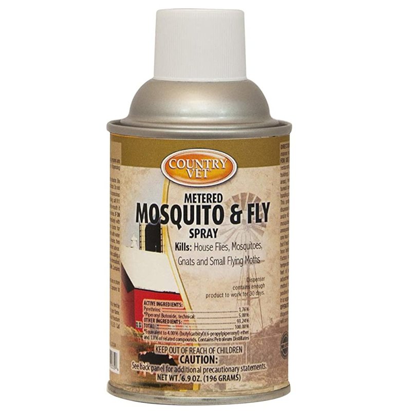 COUNTRY VET Country Vet 342033CVA Mosquito and Fly Spray, Liquid, Clear, Characteristic, 6.9 oz, Aerosol Can HARDWARE & FARM SUPPLIES COUNTRY VET