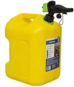 SCEPTER Scepter FSCD571 Smart Control Can with Rear Handle, 5 gal, Yellow AUTOMOTIVE SCEPTER