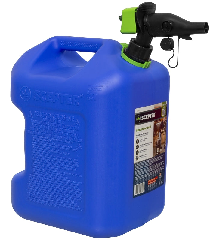 SCEPTER Scepter SmartControl FSCK571 Can, 5 gal, Polypropylene, Blue AUTOMOTIVE SCEPTER