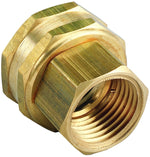 ORBIT IRRIGATION PRODUCTS Orbit 53037 Hose to Pipe Adapter, 3/4 x 1/2 in, FHT x FNPT, Brass
