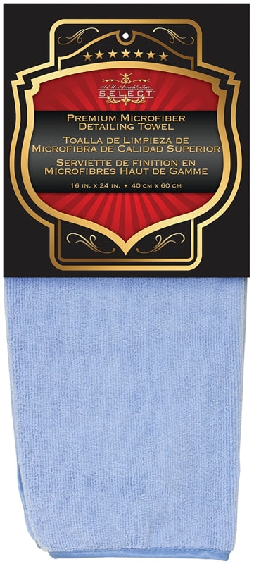 SM ARNOLD SM Arnold 25-859 Cleaning Towel, Microfiber Cloth, Blue AUTOMOTIVE SM ARNOLD