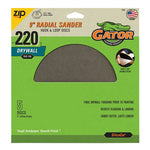 GATOR Gator 6445GA Sanding Disc, 9 in Dia, 220 Grit, Silicone Carbide Abrasive PAINT GATOR