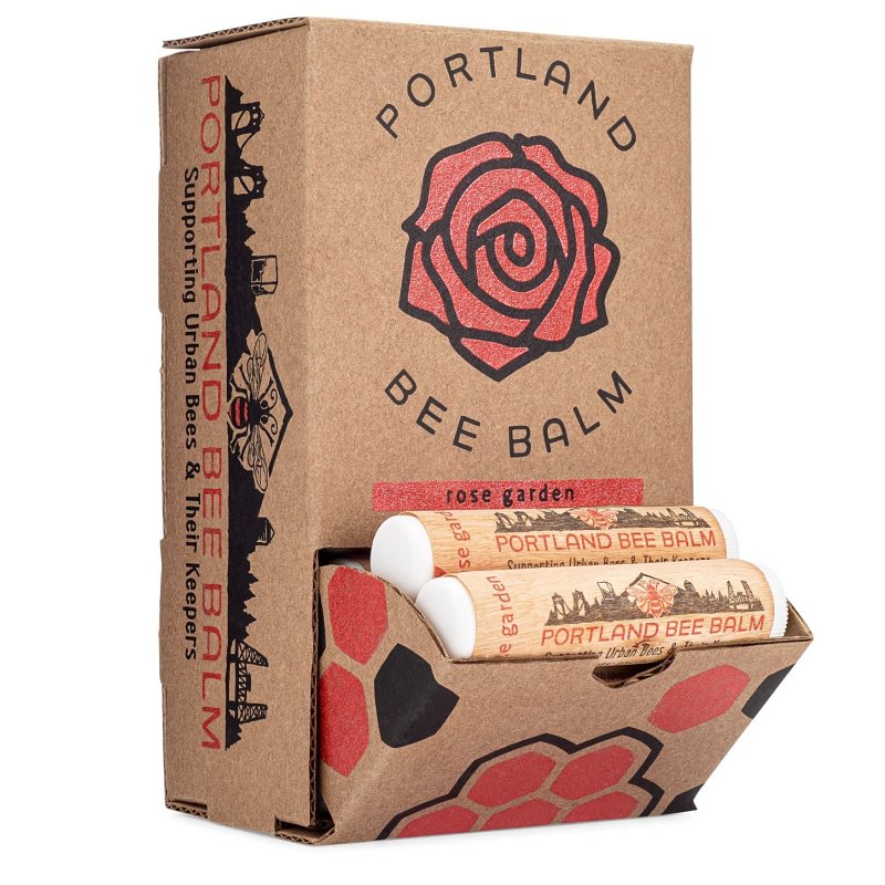 PORTLAND BEE BALM Portland Bee Balm 104 Lip Balm, Rose Garden