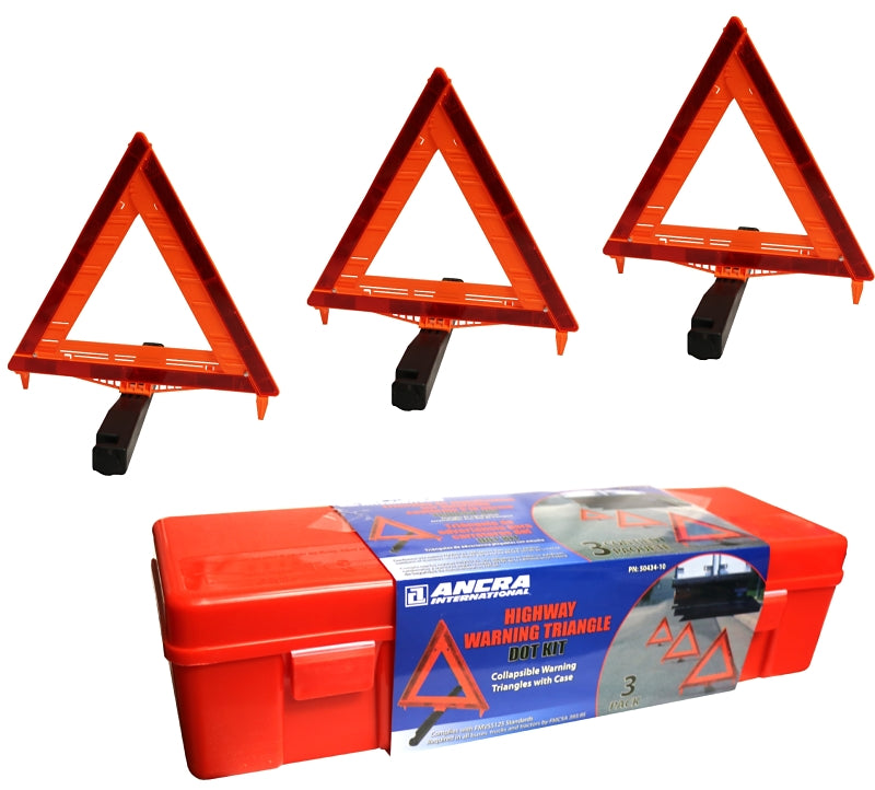 ANCRA Ancra 50434-10 Reflective Triangle Warning Kit AUTOMOTIVE ANCRA
