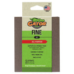 GATOR Gator 4643 Sanding Pad, 5-1/2 in L, 4-1/2 in W, 180 Grit, Fine, Aluminum Oxide Abrasive PAINT GATOR