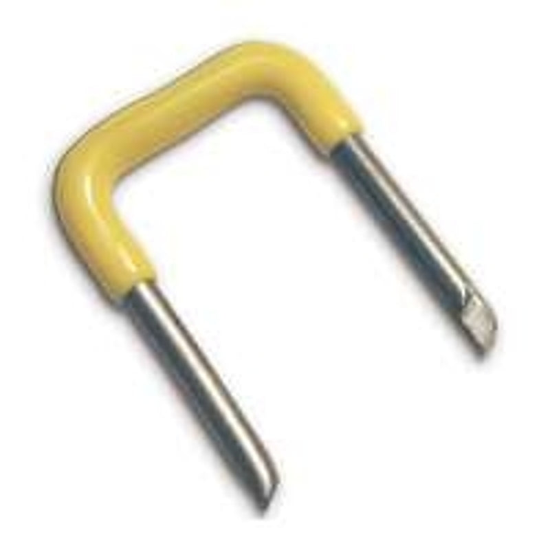 GB Gardner Bender MDI-1550Y Staple, 1/2 in W Crown, 1 in L Leg, Carbon Steel ELECTRICAL GB