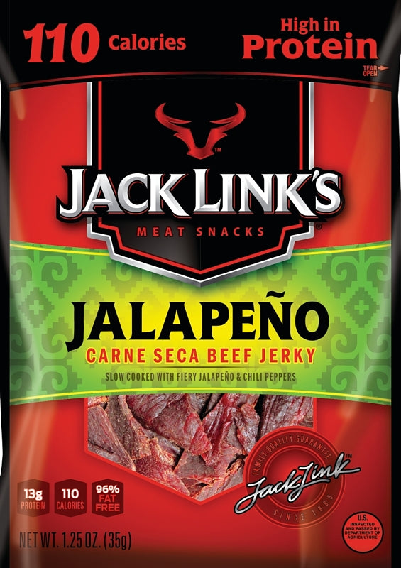 MIDWEST DISTRIBUTION Jack Link's 10000008445 Snack, Jerky, Jalapeno, 2.85 oz