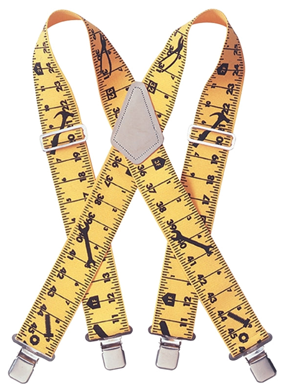 HULTAFORS CLC Tool Works Series 110RUL Work Suspender, Nylon, Yellow