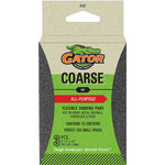 GATOR Gator 4157 Sanding Pad, 4 in L, 3 in W, 60 Grit, Coarse, Aluminum Oxide Abrasive PAINT GATOR