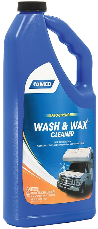 CAMCO Camco USA 40493 Wash and Wax Cleaner, 32 oz Bottle, Liquid, Fresh Fragrance AUTOMOTIVE CAMCO