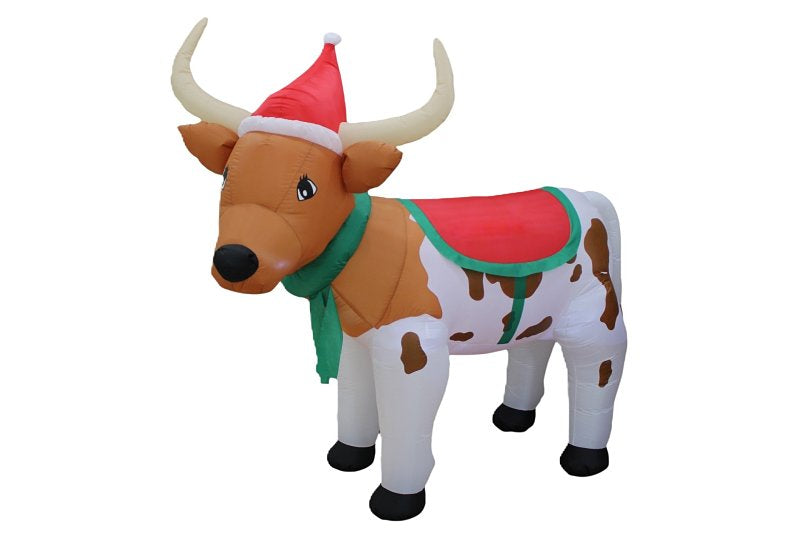 SANTAS FOREST Santas Forest 93010 Christmas Inflatable, 7 ft H