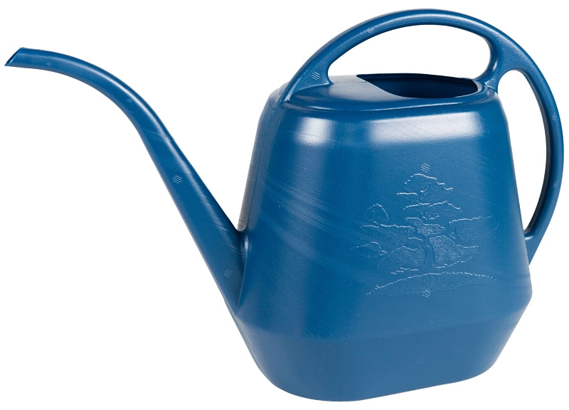 BLOEM Bloem Aqua Rite Series JW41-33 Watering Can, 1.1 gal Can, Extra-Long Spout, Plastic, Classic Blue