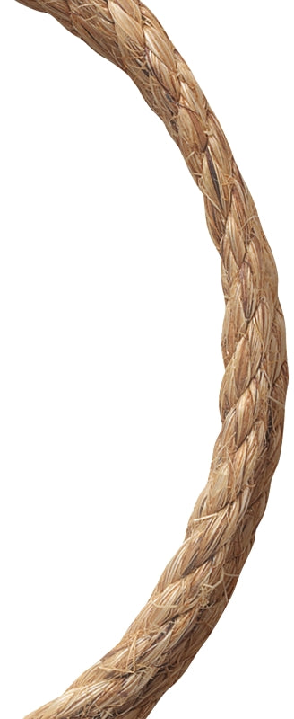 BARON Baron 54426 Rope, 1/2 in Dia, 200 ft L, 264 lb Working Load, Manila, Natural HARDWARE & FARM SUPPLIES BARON