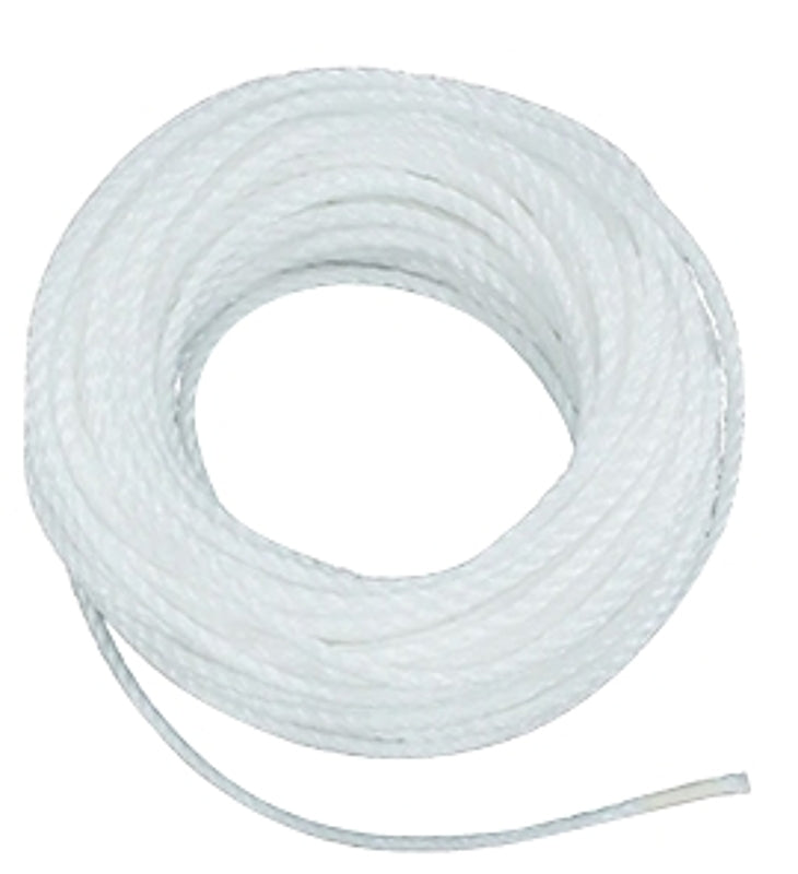 BARON Baron 54807 Rope, 1/4 in Dia, 100 ft L, 133 lb Working Load, Nylon/Poly, White HARDWARE & FARM SUPPLIES BARON