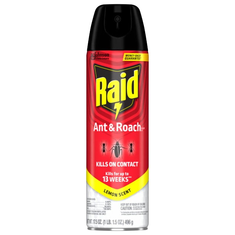 RAID Raid 16479 Ant and Roach Killer, Liquid, Spray Application, 17.5 oz, Aerosol Can LAWN & GARDEN RAID