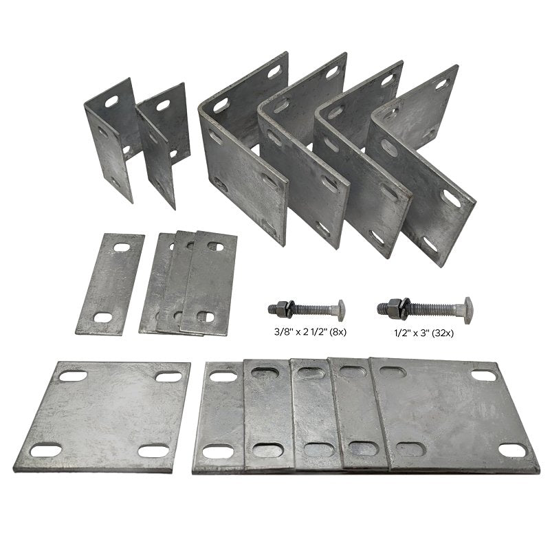 MULTINAUTIC Multinautic 19160 Hardware A-Kit, For: Floating Dock