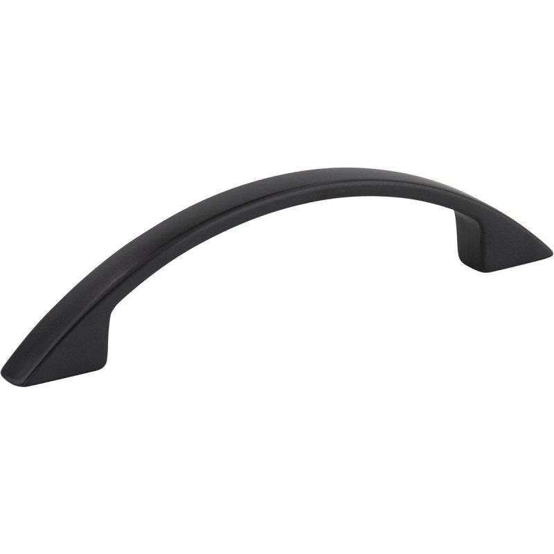 HARDWARE RESOURCES KasaWare K83796MB-8 Cabinet Pull, 4-7/8 in L Handle, 1-1/16 in Projection, Zinc, Matte Black