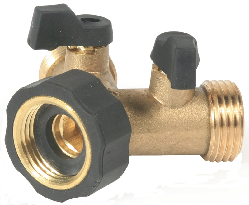 CAMCO Camco USA 20123 Shut-Off Valve, Male x Female Thread, 60 psi Pressure, Brass