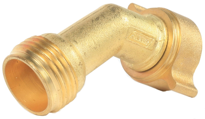 CAMCO Camco USA 22605 Hose Elbow with Gripper, Male Thread x Hose Barb, Brass AUTOMOTIVE CAMCO