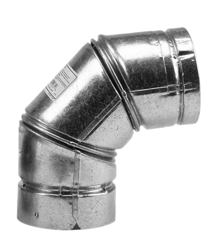 SELKIRK PLLT STOVE ELBOW 90DEG SS 4IN
