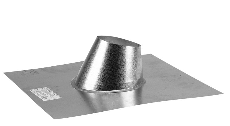 SELKIRK Selkirk 244825 Adjustable Pellet Flashing, 4 in Pipe