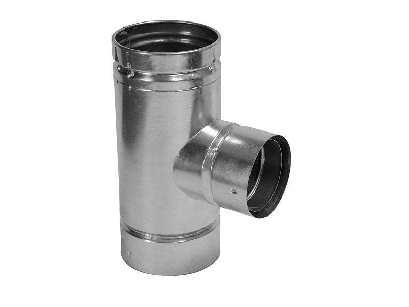 SELKIRK Selkirk 244113 Increaser Pipe Tee, 4 x 3 in, Stainless Steel, Galvanized