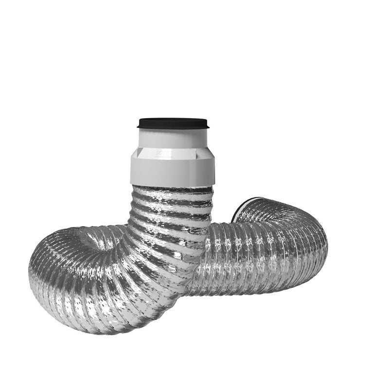 IMPERIAL Dryer Duct Qc Hk-Up 4In X 2Ft PLUMBING, HEATING & VENTILATION IMPERIAL