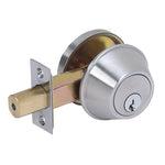 TELL MANUFACTURING Tell Manufacturing DB2000 Series CL100055 Deadbolt, Keyed Different Key, Stainless Steel, Satin, C Keyway HARDWARE & FARM SUPPLIES TELL MANUFACTURING