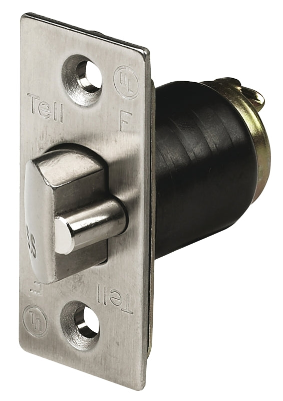TELL MANUFACTURING Tell Manufacturing CL100184 Latch Bolt, 5 in L, 3-3/4 in W, Stainless Steel, Satin