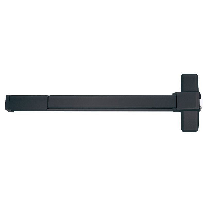 TELL MANUFACTURING Tell Manufacturing 8300 Series EX100476 Panic Bar, Aluminum, Matte Black, 2 in Thick Door HARDWARE & FARM SUPPLIES TELL MANUFACTURING