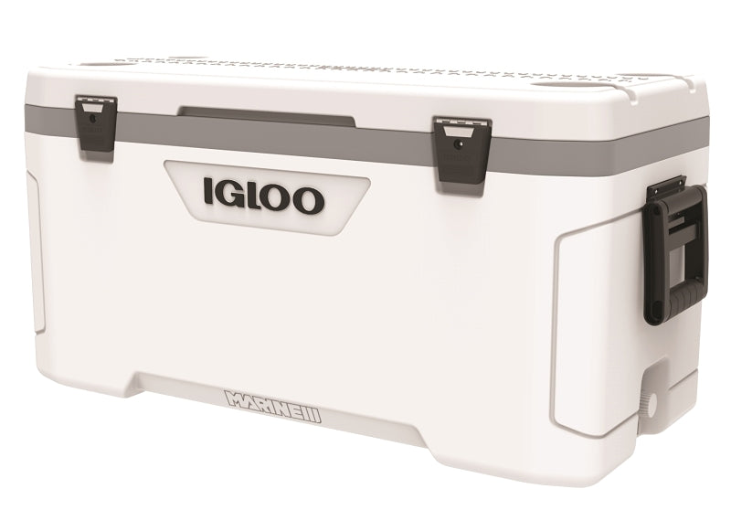 IGLOO Igloo 49548 Cooler, 100 qt Cooler, Moonscape Gray/White OUTDOOR LIVING & POWER EQUIPMENT IGLOO   