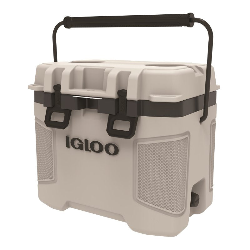 IGLOO Igloo Trailmate 50214 Cool Box, 25 qt Cooler, Plastic, Bone, 5 days Ice Retention OUTDOOR LIVING & POWER EQUIPMENT IGLOO
