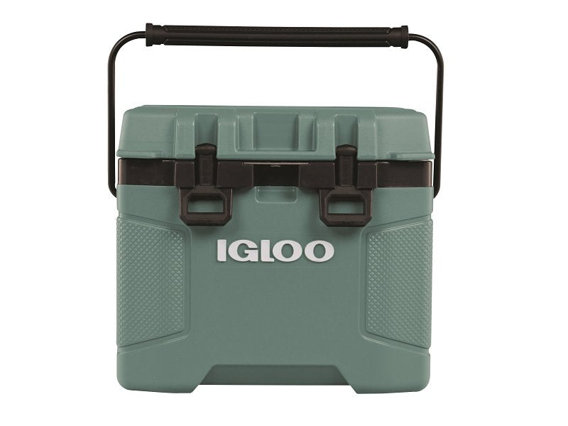 IGLOO Igloo Trailmate Series 0050219 Cool Box, 25 qt Cooler, Polyethylene/Polypropylene, SpruceObsidian Gray OUTDOOR LIVING & POWER EQUIPMENT IGLOO