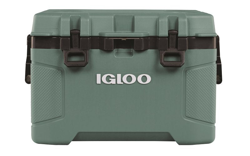 IGLOO Igloo Trailmate Series 0050220 Cool Box, 50 qt Cooler, Polyethylene/Polypropylene, SpruceObsidian Gray
