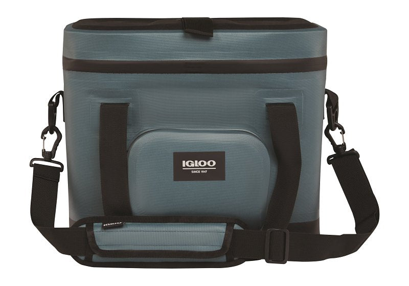 IGLOO Igloo Trailmate Series 0062203 Heavy-Duty Cool Bag, 30 cm L, 37 cm W, 12 qt, EVA/HDPE/Polyester, Spruce, Zipper