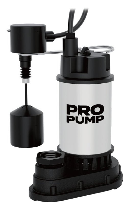PRO PUMP PRO PUMP SP50SSIV Sump Pump, 1/2 hp, Cast Iron/Stainless Housing Material PLUMBING, HEATING & VENTILATION PRO PUMP