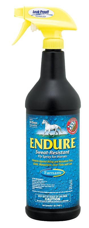 FARNAM Farnam Endure 3002431 Fly Spray, Liquid, White, 32 oz HARDWARE & FARM SUPPLIES FARNAM