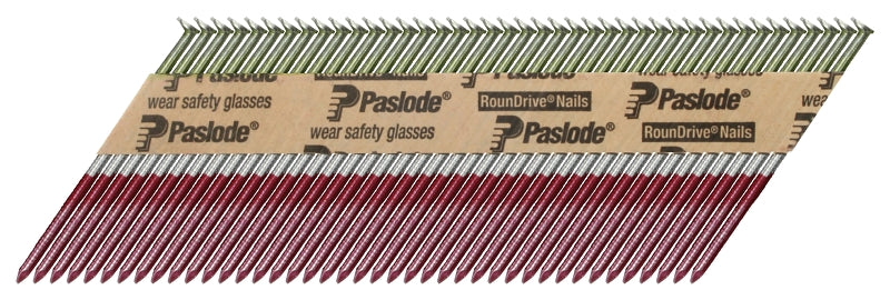 PASLODE Paslode 650383 Framing Nail, 2-3/8 in L, Steel, Galvanized, Full-Round Head, Ring Shank