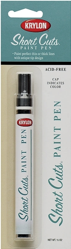 KRYLON Krylon Short Cuts KSCP905 Paint Pen, Chisel Lead/Tip