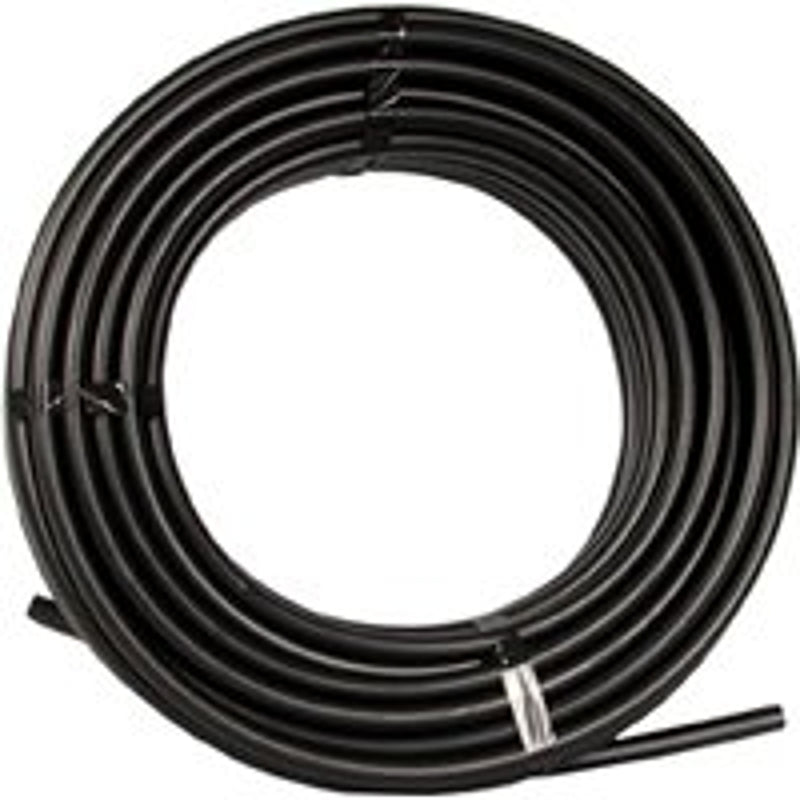 RAINDRIP Raindrip 061005P Drip Watering Hose, 0.69 in ID, 50 ft L, Polyethylene, Black LAWN & GARDEN RAINDRIP