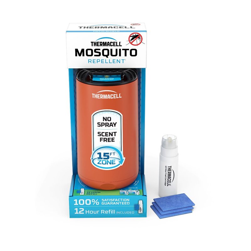 THERMACELL Thermacell Patio Shield PS1CANYON Mosquito Repeller, 12 hr Refill, 15 ft Coverage Area, Canyon Housing LAWN & GARDEN THERMACELL