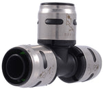 SHARKBITE SharkBite EvoPEX K370A Pipe Tee, 3/4 in, Push-Fit, Polymer, 80 to 160 psi Pressure PLUMBING, HEATING & VENTILATION SHARKBITE