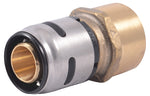 SHARKBITE SharkBite EvoPEX K088A Adapter, 3/4 in, Push-Fit x FNPT, Brass, 160 psi Pressure PLUMBING, HEATING & VENTILATION SHARKBITE