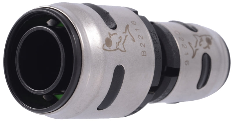 SHARKBITE SharkBite EvoPEX K058A Reducing Pipe Coupling, 3/4 x 1/2 in, 160 psi Pressure PLUMBING, HEATING & VENTILATION SHARKBITE
