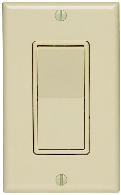 LEVITON Leviton C25-05673-02I Switch Wallplate, Ivory ELECTRICAL LEVITON