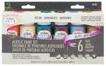 TESTORS Testors 297582 Craft Paint Set, Assorted, 2 oz Bottle, Includes: Coral Cove, French Vanilla, Color Paint, 6/PK PAINT TESTORS