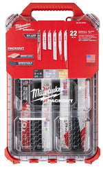 MILWAUKEE Milwaukee SAWZALL 49-22-5640 Blade Packout Kit, Carbide Cutting Edge