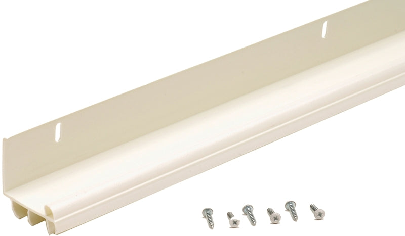 M-D M-D 43816 Door Bottom with Vinyl Fins, 36 in L, 2-1/2 in W, 1.63 in H, PVC